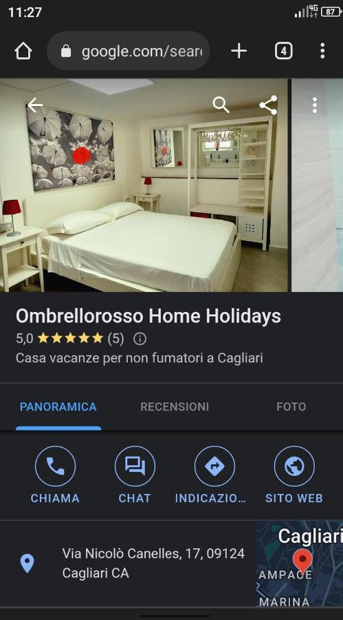 Apartamento Ombrellorosso Cagliari Exterior foto